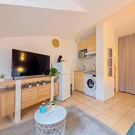 Daire Abbe Salvetti - Wifi, Ac, 2 Pers Nice